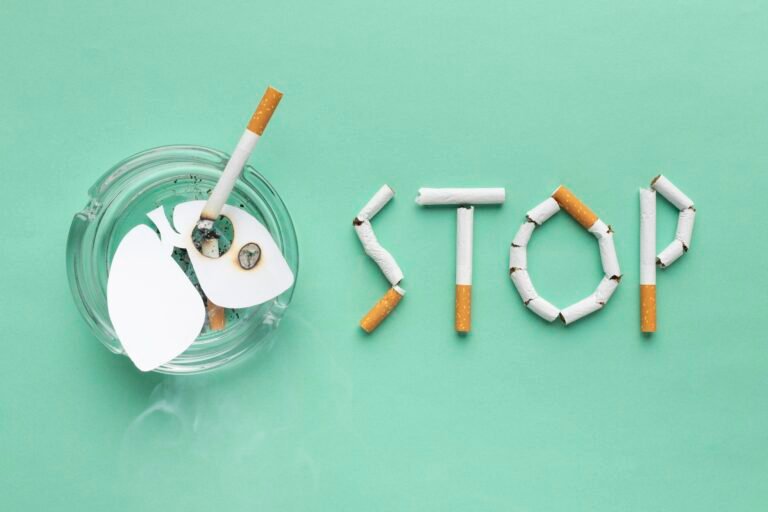 top-view-no-tobacco-day-elements-assortment top-view-no-tobacco-day-elements-assortment